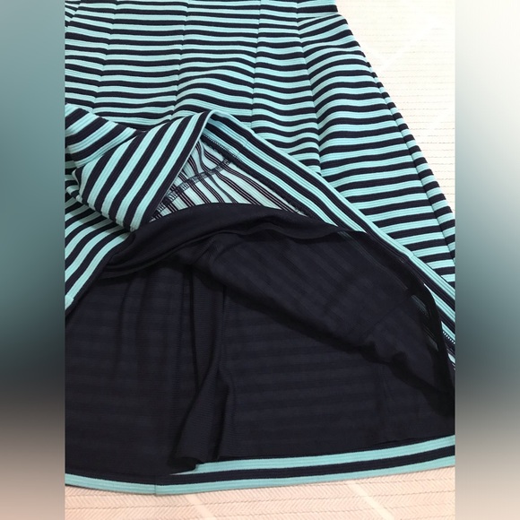 Lilly pulitzer briella navy & teal strip dress women's size XS - Picture 5 of 10